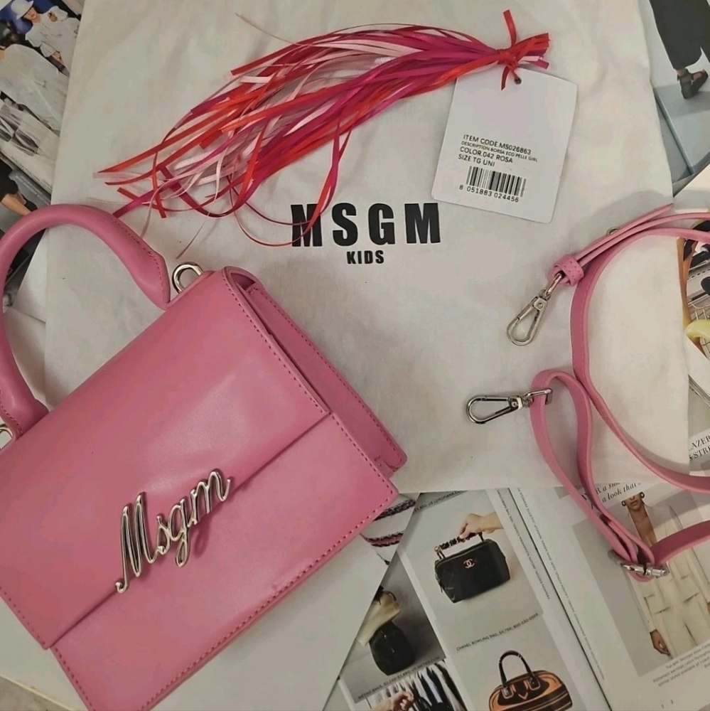MSGM Bubblegum Pink Mini Bag